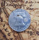 1956 Silver 90   Proof Franklin Half Dollar   Tp-10856