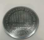 European City Manhole Cover Coasters Godinger Silver Art Company Vintage