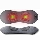 3 In 1 Electric Lumbar Support Pillow Smooth Spine Triple Fusion Back Massager 