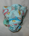Female Dog Puppy Pet Diaper Washable Pants Sanitary Underwear Mermaids   Xs