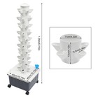 Vertical Hydroponic System Tower Garden Home Grow Kit 10 Layer 50 Pots