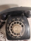 Vintage Automatic Electric Black Rotary Dial Desk Telephone 1975 Phone