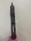 Vintage African Tribal Hand Carved Wood Sculpture Statue Folk Art Figure