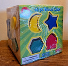 New Real Wood Brand Solid Block 16pc Wood Cube Puzzle For Toddler Free Shipping