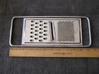 Cheese - Vegetable Grater Slicer Stainless Steel Heavy Duty Hand Held  - Vintage