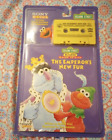 ---new 1997    the Emperor   s New Fur    Sesame Street Cassette Tape   Storybook