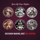 3pcs Heads I Get Tail Coin  Tails I Get Head Coin  Decision Coin For Adults