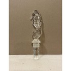 Waterford Crystal Seahorse Bottle Stopper Signed Irish Crystal Decanter Topper