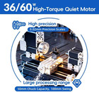 All-metal Elevated Mini Lathe     50mm Max Turning Diameter  36w 20000 Rpm  0 02mm