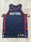 New York Knicks Nba Authentic Basketball Jersey Nike Vaporknit Mens Size Xl 52
