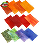 12 Sheet Variety Stained Glass Sheet Pack 4 X 6 Inch Mosaic Glas Tiles For Craft