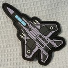 American F-15 Strike Eagle Fighter Jet Pvc Hook Loop Tactical Morale Patch
