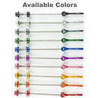 Omni Racer Worlds Lightest Race-lite Titanium Alloy Road Skewers 46g  Silver