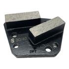 18 Pack Diamond Grinding Trapezoid For Bolt-on Concrete Floor Soft Bond 40 Grit