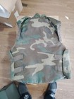 Us Desert Storm Gwot Body Armor Frag Vest Ground Troops Woodland Large 1981 J607