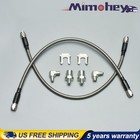 For Wilwood 2208307 Flexline Braided Stainless Steel Kit Domestic 18   Universal