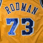 Dennis Rodman Los Angeles Lakers  73 Signed Autographed Basketball Jersey Nba Xl