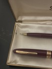 Sheaffer Fountain Pen   Pencil Set Made In Usa Vintage 14k Nib