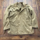 Vintage Original Wwii Us Army M41 Arctic Field Jacket Fits L xl Guc
