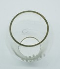 Union Pacific Railway Overland Route Etched Clear Globe Corning 5 1 4 Inches