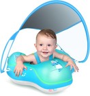 Baby Swimming Float Inflatable Baby Pool Float Ring With Sun Protection Canop   