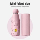 Mini Umbrella Auto Open Compact  Portable Pocket Umbrella For Sun   Rain