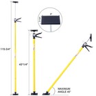 2pcs Adjustable Support Pole Cabinet Jack For Installing Cabinet Support Rod