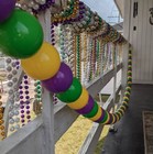 Special Pack 100 Jumbo 3  Texture Finish Commercial Grade Balls Mardi Gras Color