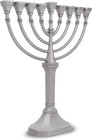 Traditional Classic Hanukkah Menorah - 9 5  Tall Graceful Style Candle Minorah P