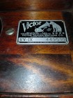 Vintage Antique Victor Victrola Phonograph Cabinet Record Player -early 1900 s