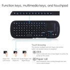 2 4g Mini Wireless Keyboard With Touchpad Mouse Combo  Lightweight Portable K   