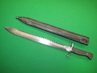 German Bavarian Sawback M1915 Ersatz Bayonet