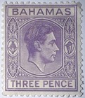 Travelstamps  1938 Bahamas Stamps Sc  105 - Three Pence  Kgvi  Mint  Og Hinged