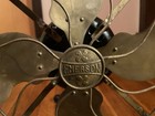 Antique Emerson Electric 12    Brass Blade Table Fan Model 16646 Oscillating Fan