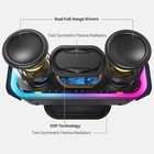 Wireless Speaker 20w Stereo Sound Ipx6 Waterproof Multi-color Lights
