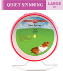 Silent Spinner Wheel For Pet Syrian Or Large Breed Hamsters  Sugar Gliders And G