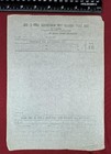 1955 East Broad Top Rr And Coal Co  Telegraph Train Order