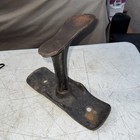 Antique Cobbler   s Cast Iron No 2 Shoe Anvil W  Stand Base O-m-f  Trade Mark