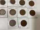Australia And New Zealand Early 1900s Coin Lot 14 Coins