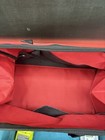 Milwaukee Small Red black Fabric Tool Bag Zipper Closure Carrying Handles