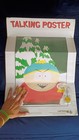 Super Rare 1998 South Park Talking Cartman Button Poster 26  X 18  Auth Original