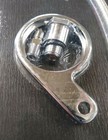 Chrome Plated Oil Pressure Gauge Bracket Kit Harley Big Twin Evolution Engines