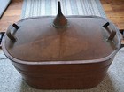 Vtg  Antique Copper Moonshine  Whiskey Still  distiller Boiler  Has 2 Lids