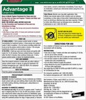 Bayer Advantage Ii For Dogs  red    21-55lbs   4 Doses   Repels   Kills