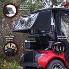 Reddot Golf Cart Bag Cover For Madjax Xseries 2-pass 2024-up   Black