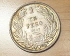 1927 Chile 1 Peso Silver