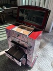 Black Is Beautiful    Heirloom Quality Jewelry Box  W  Mirror  Lined Drawers