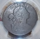 1802 Draped Bust Large Cent  Pcgs Very Good  Vg-08