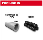 Milwaukee 48-01-6092   6  10 Tpi Thin Kerf Ice Hardened Sawzall Blades  50-pack 