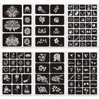 Temporary Tattoo Stencils Reusable For Women Girls  344 Pcs Henna Tattoo Sten   